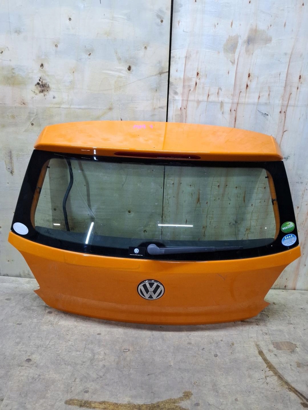 rear trunk door boot Volkswagen CrossPolo 5 2014