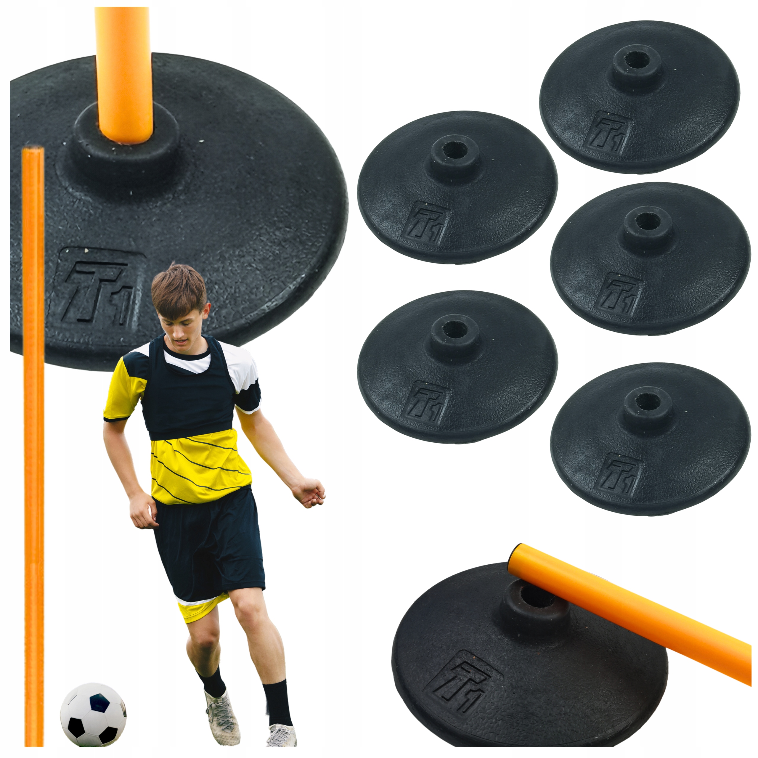 Podstawa Gumowa Do Lasek i Tyczek fi 25mm Wysokiej Jakości Koordynacja NTre