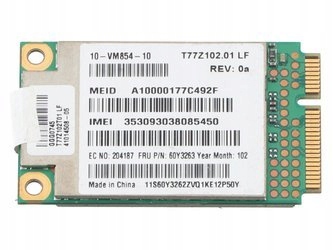 Modem WWAN QUALCOM FRU 60Y3263 X201 T410 W510