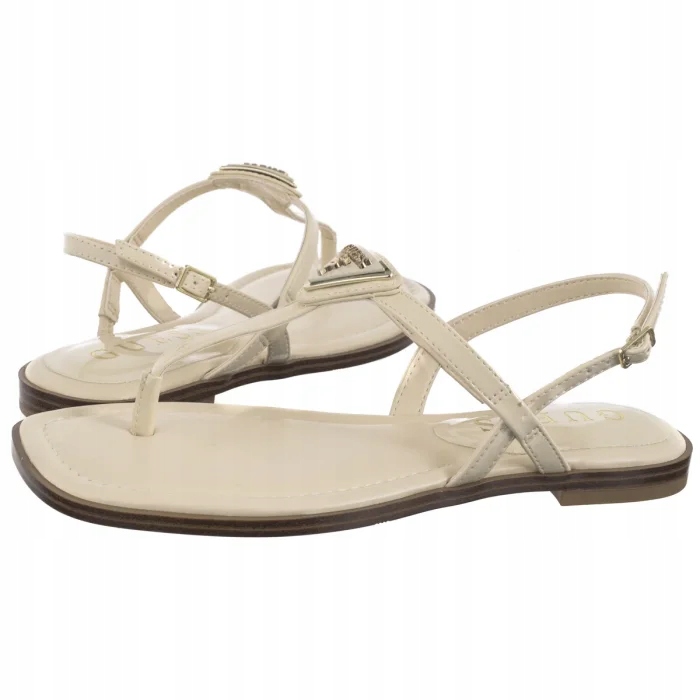 Dámské letní sandály Guess Rainey4 FLGRAY4 PAF21 Cream Béžové