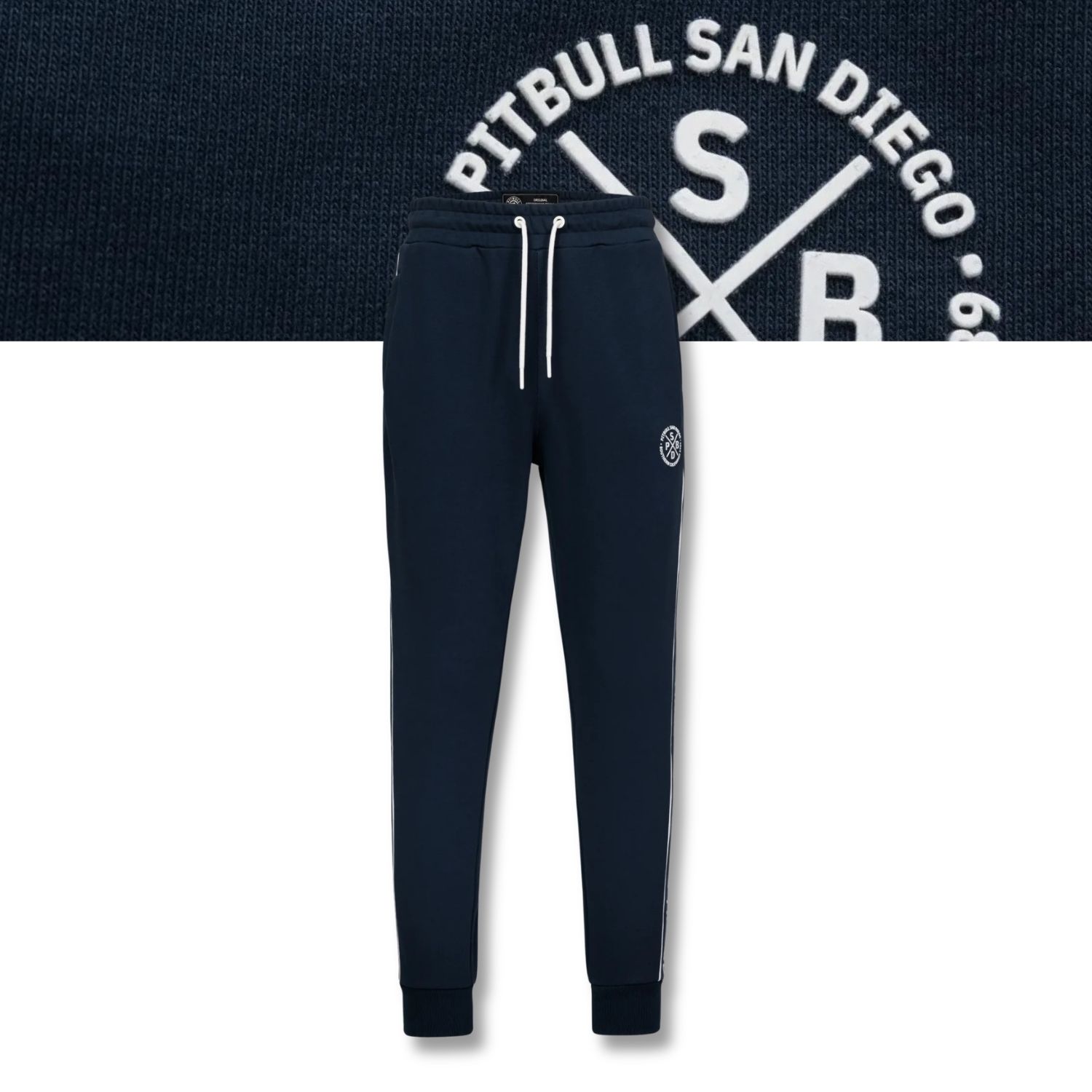 Pánské sportovní bavlněné tepláky Pitbull Nexus 3XL