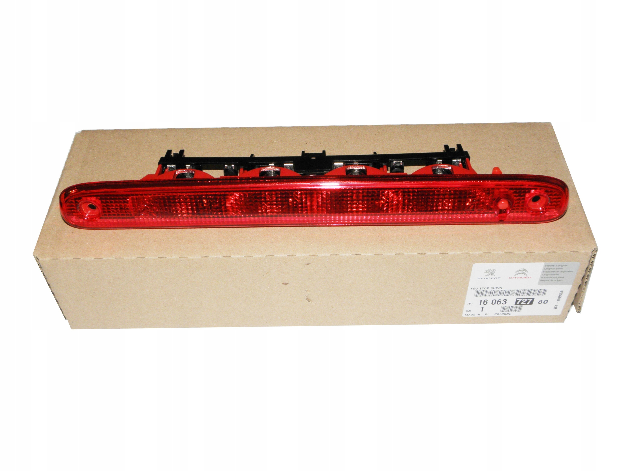 TOYOTA AYGO PEUGEOT 107 C1 LAMPA SWIATLO STOP Part number 1606372780