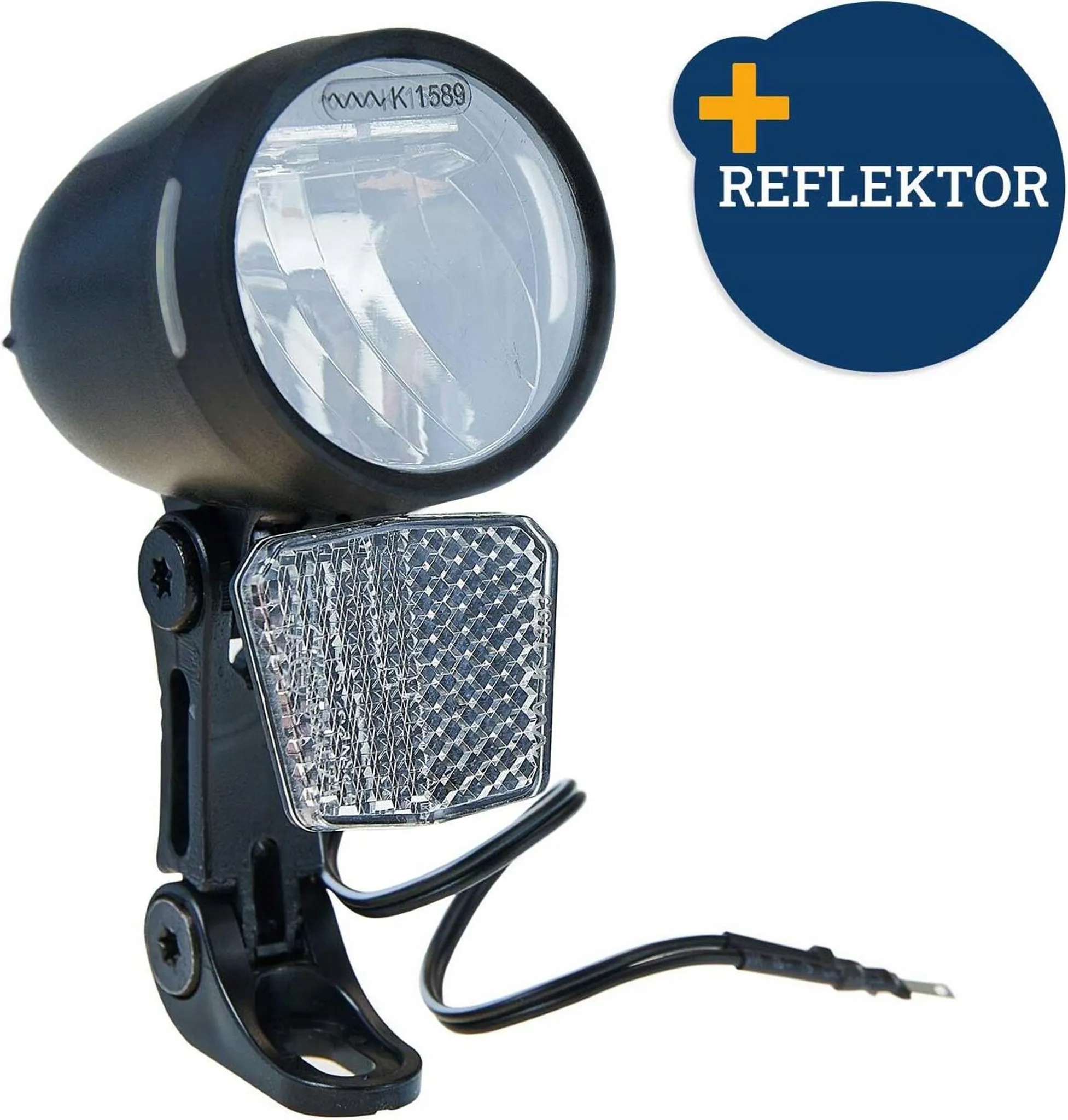 Filmer Premium 49002 Przednia lampka Led do rowerów elektrycznych 90 luksów