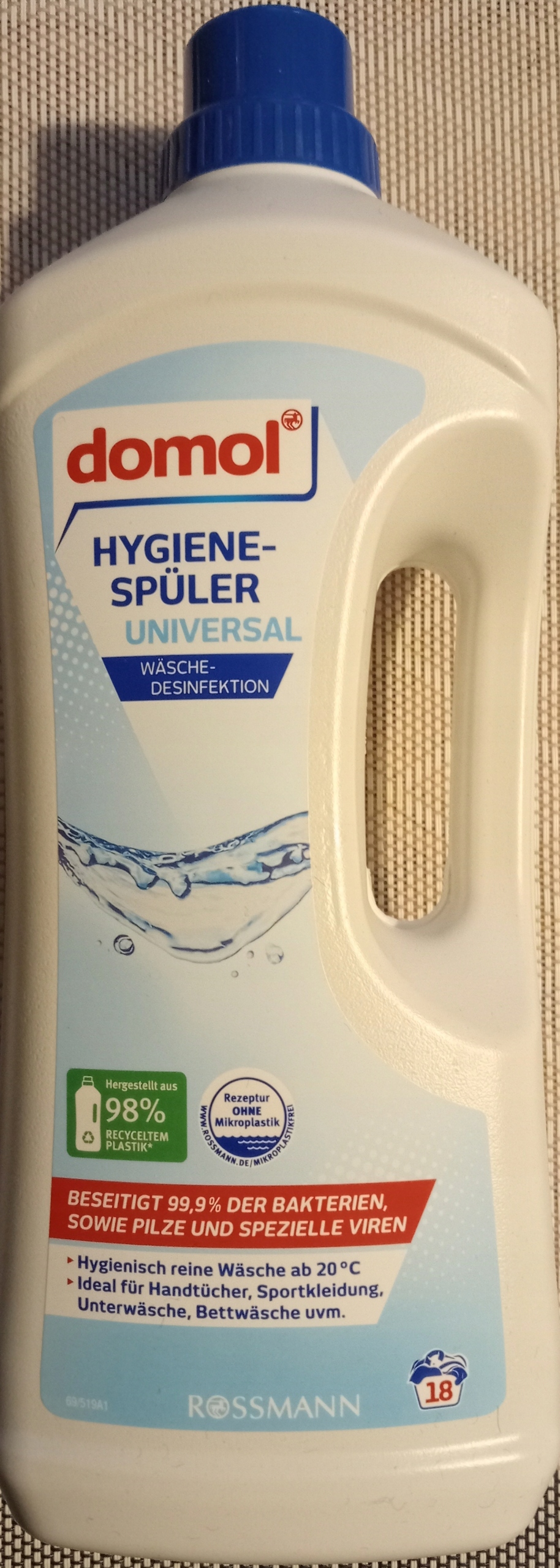 

Płyn Do Dezynfekcji Prania Domol Hygiene- Spuler