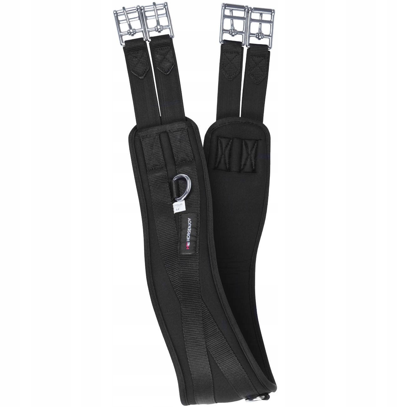 Pásek pro koně Horsenjoy Equi-Memo, barva černá, velikost 125 cm