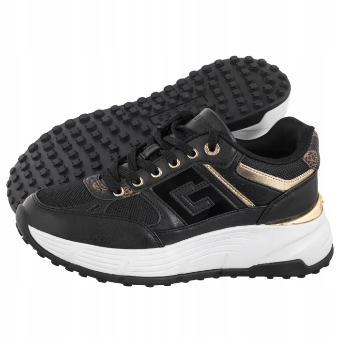 Dámské tenisky Guess Fonzi Fltfon FAB12 Black Černé