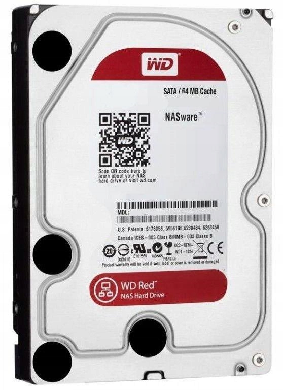 Western Digital | NAS Hard Drive | WD Red | 5400 RPM | 6000 GBa