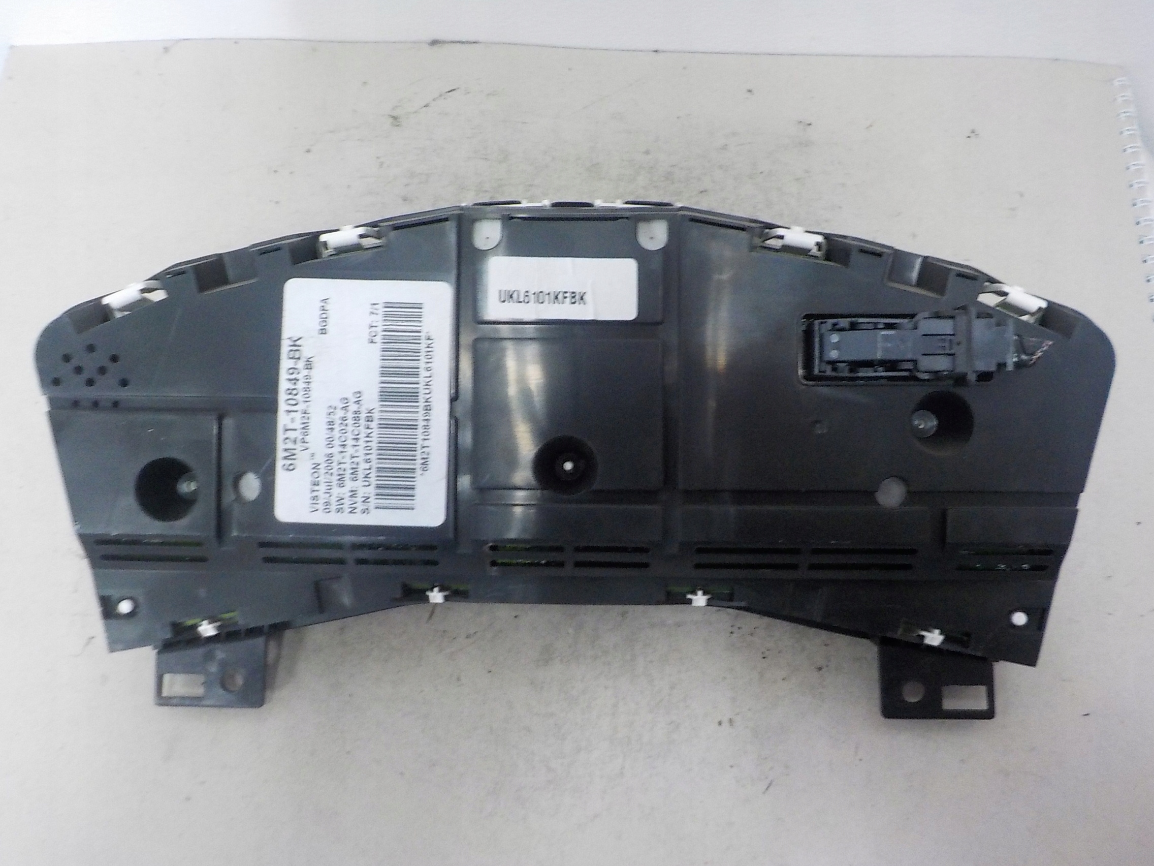 FORD S-MAX and dials dials 6M2T-10849-BK