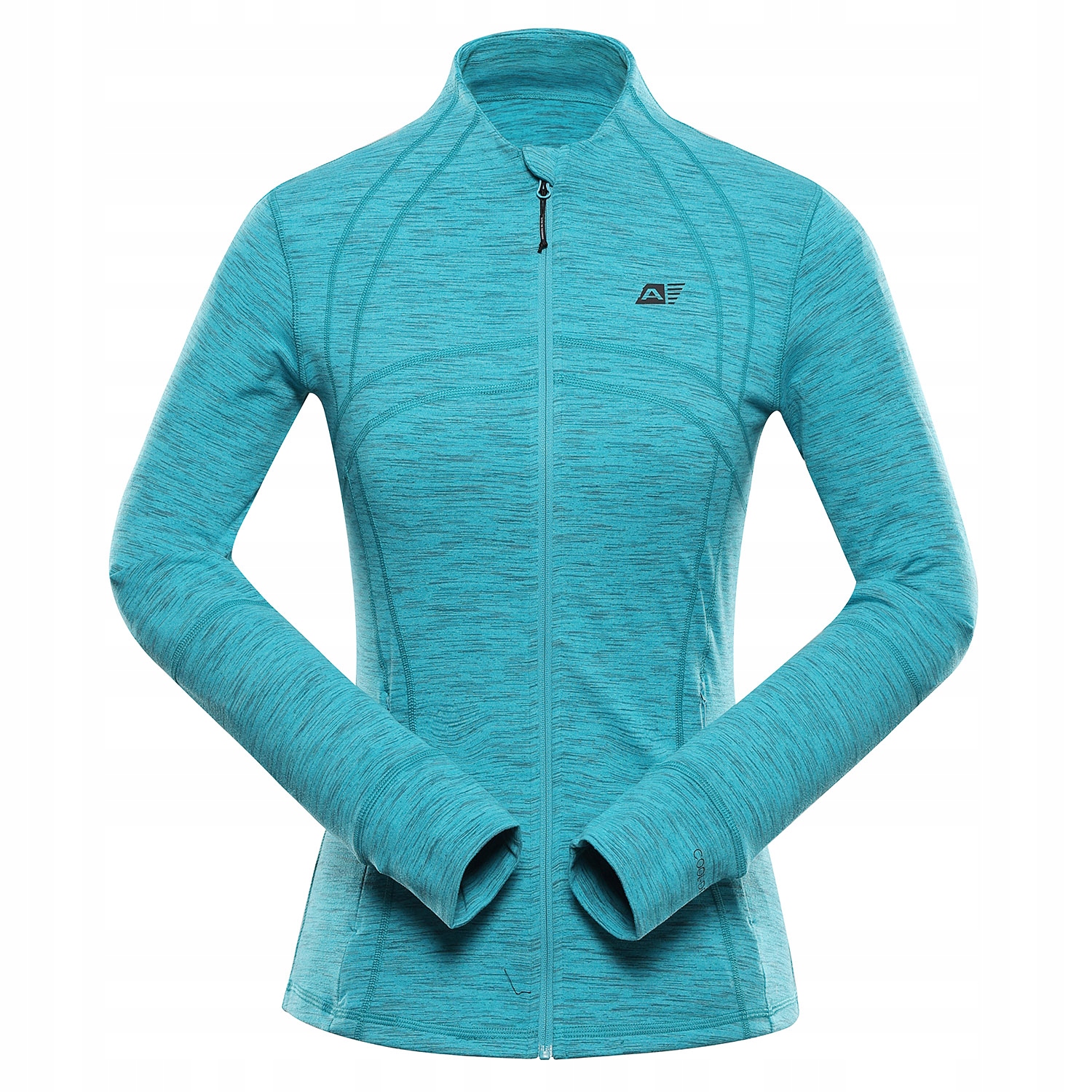 Bluza damska turystyczna Alpine Pro Golla 2 k.turkusowy r.L