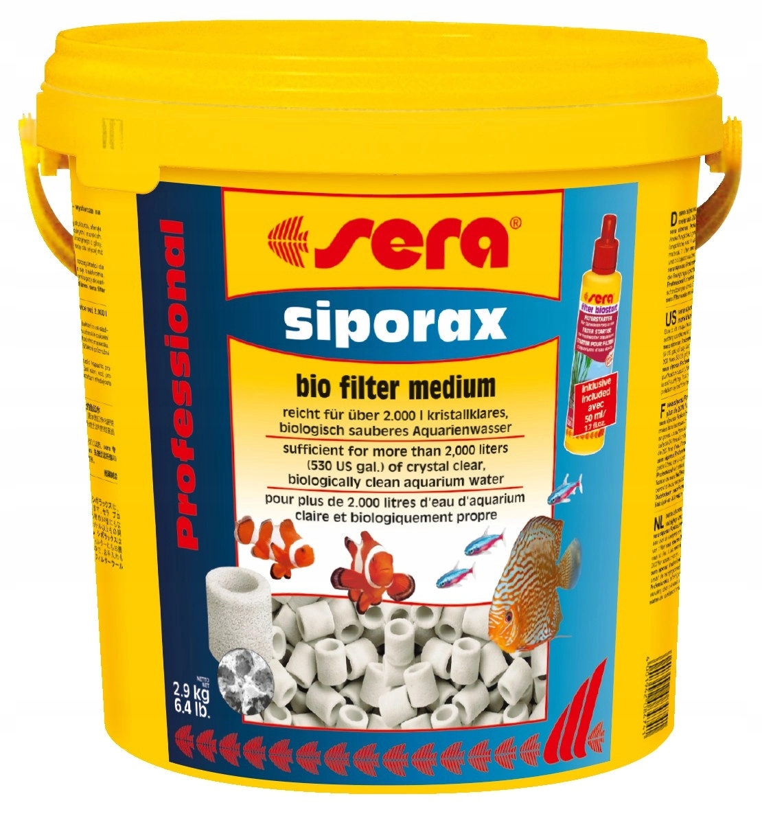 Levně Biologická vložka Siporax Professional 15 mm 10 l
