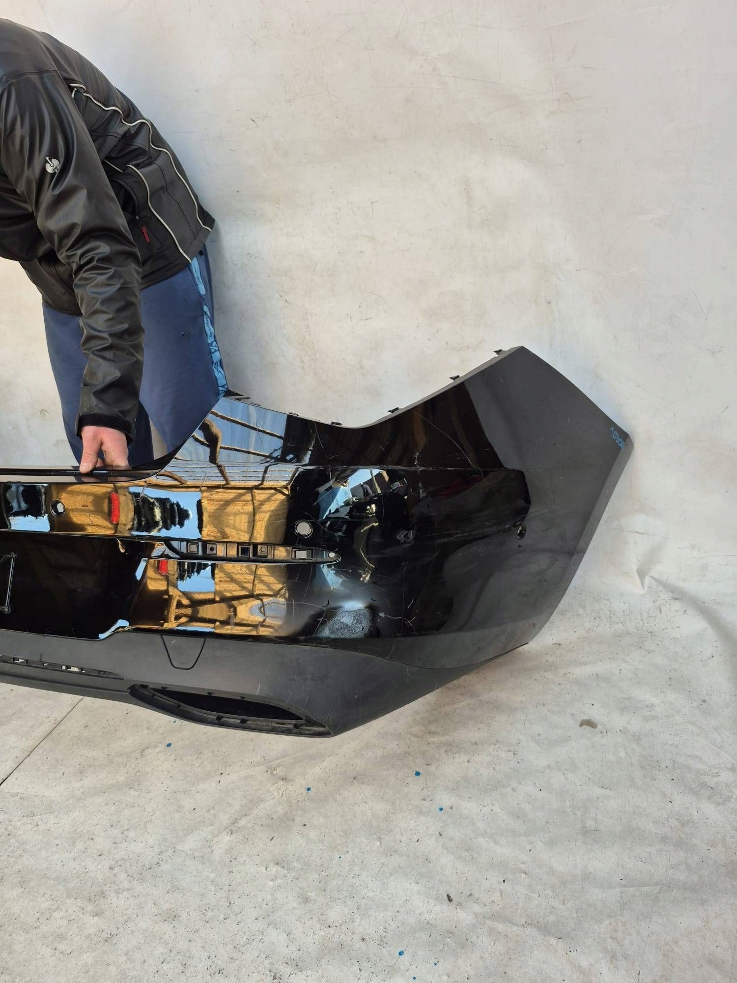 MERCEDES CLA W118 19- bumper rear part rear PDC
