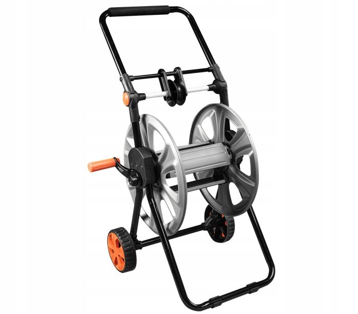 Kovový Vozík Na Záhradnú Hadicu Do 60 M Neo Tools