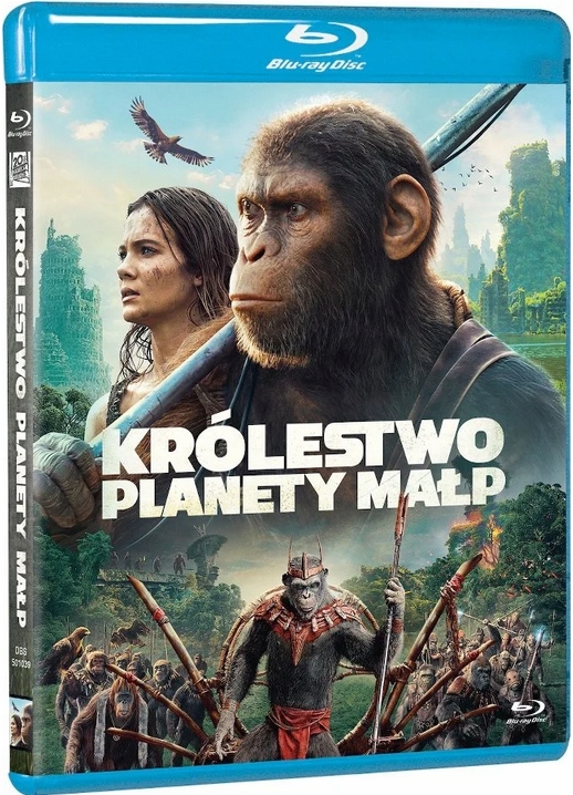 Królestwo Planety Małp blu-ray