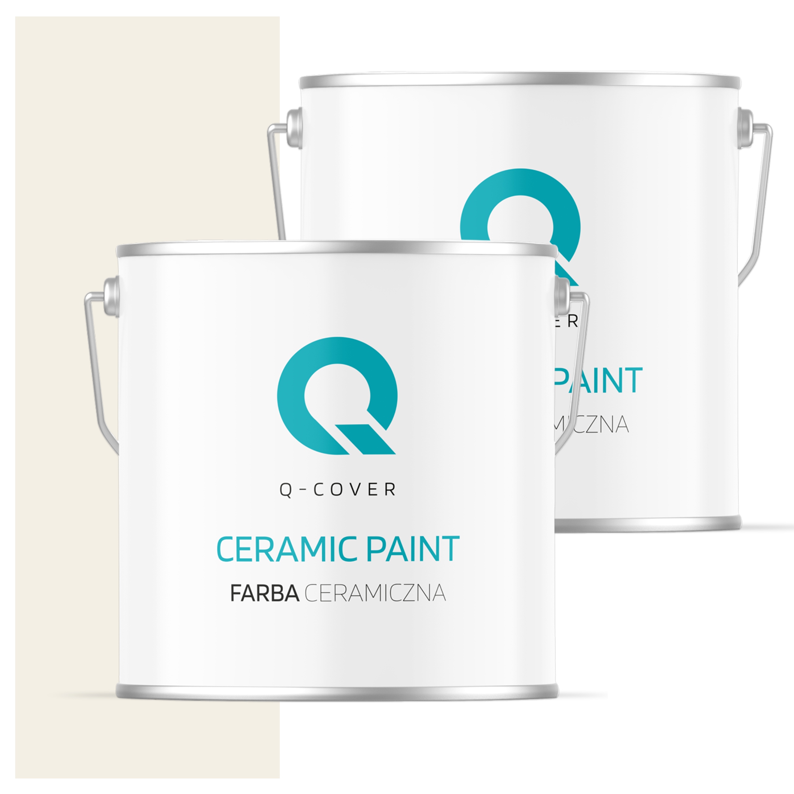 Keramická umývateľná farba na interiér 5L Hlboká matná biela béžová H3884