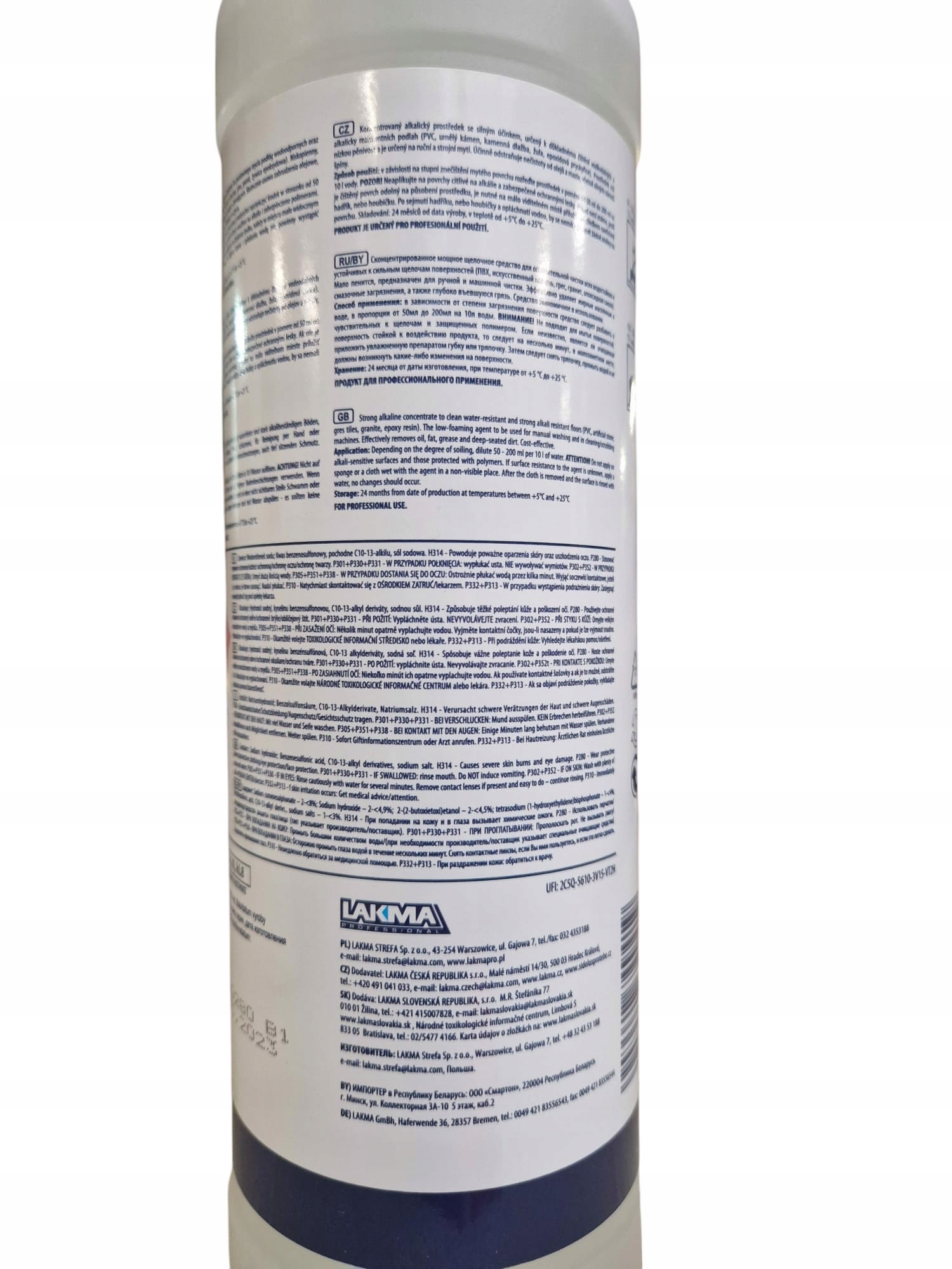 Lakma F513 Profibasic důkladné čištění 1L 1ks