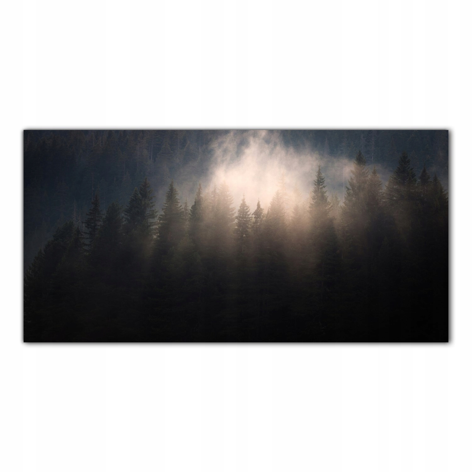 Jezero Mlha Příroda 140x70 Panel sklo do kuchyně