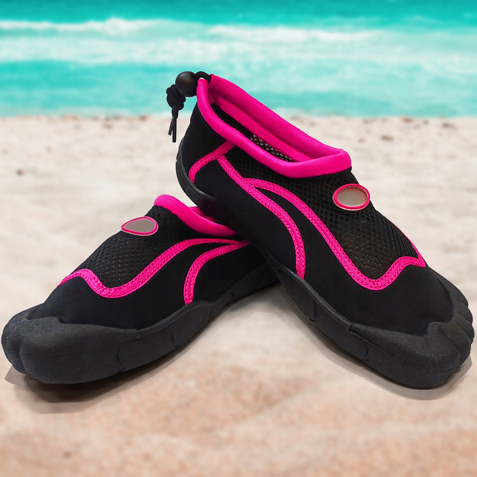 BUTY DO WODY PŁYWANIA BASEN PLAŻA RAFA JEŻOWCE KORALOWCE 37 DAMSKIE RÓŻOWE Kod producenta AQUA SHOES