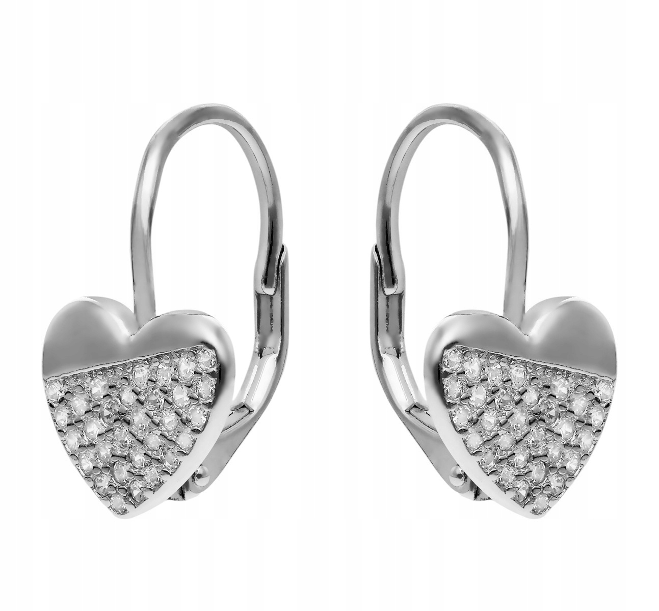 Stříbrné náušnice Ag 925 srdíčka IM0740125ER