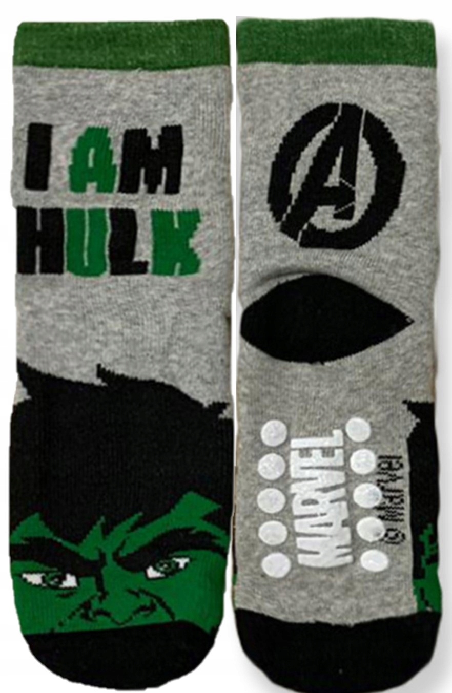 

skarpetki skarpety Avengers Hulk Frotte Abs 23-26