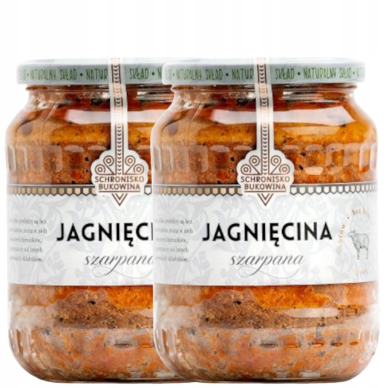 Levně Jehněčí maso 420 g Schronisko Bukowina 60% Přírodní maso