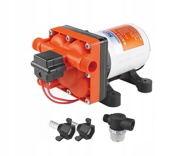 Pompa Wody Ciśnieniowa Samozasysająca 12V 11,3L 3,8 bar SFDP1-030-055-42