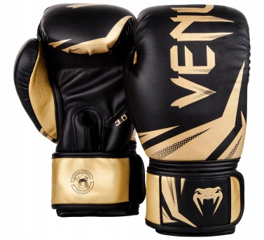 Venum Rękawice Bokserskie Challenger 3.0 Black/Gold 12OZ