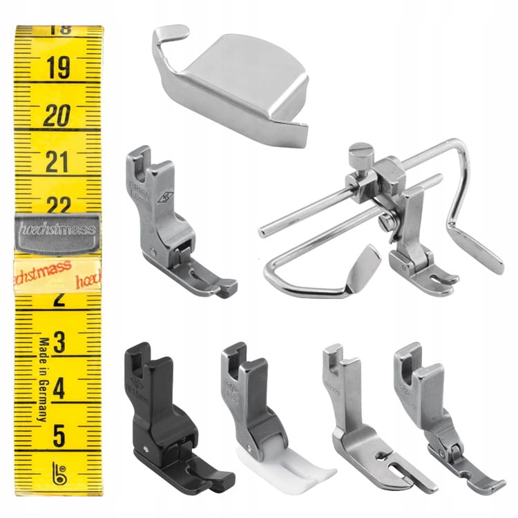 Stopki do stebnówki z dolnym transportem zestaw