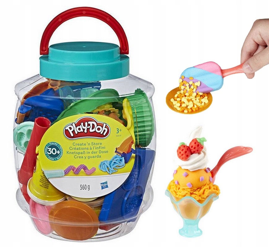 

Play Doh Ciastolina zestaw 10 Tub akcesoria