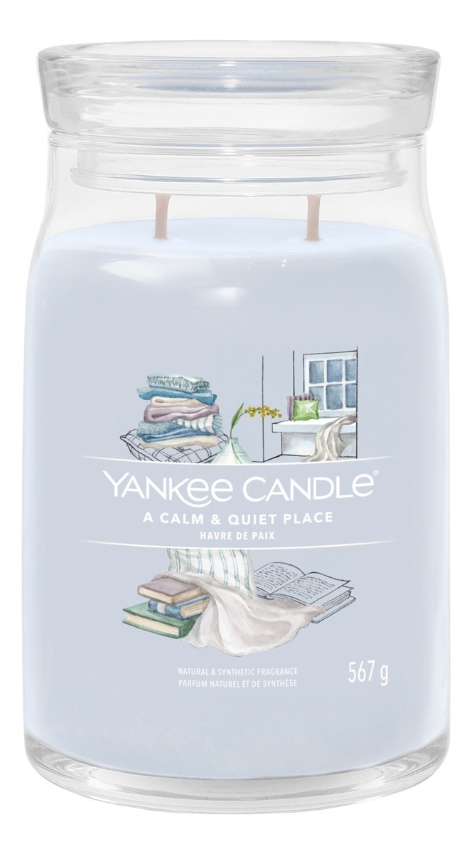 Yankee Candle Vonná svíčka A Calm & Quiet Place 576 g