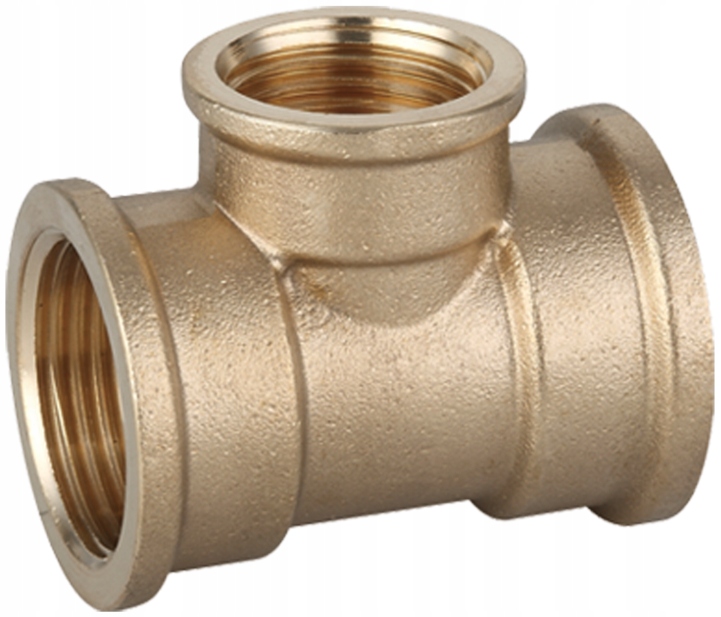 

Trójnik mosiężny redukcyjny 3/4 x 1/2 x 3/4 Gw