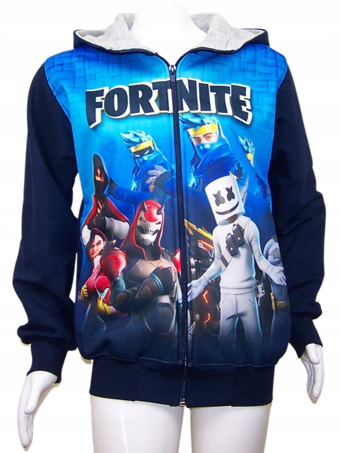 BLUZA FORTNITE DZIECIĘCA Z KAPTUREM