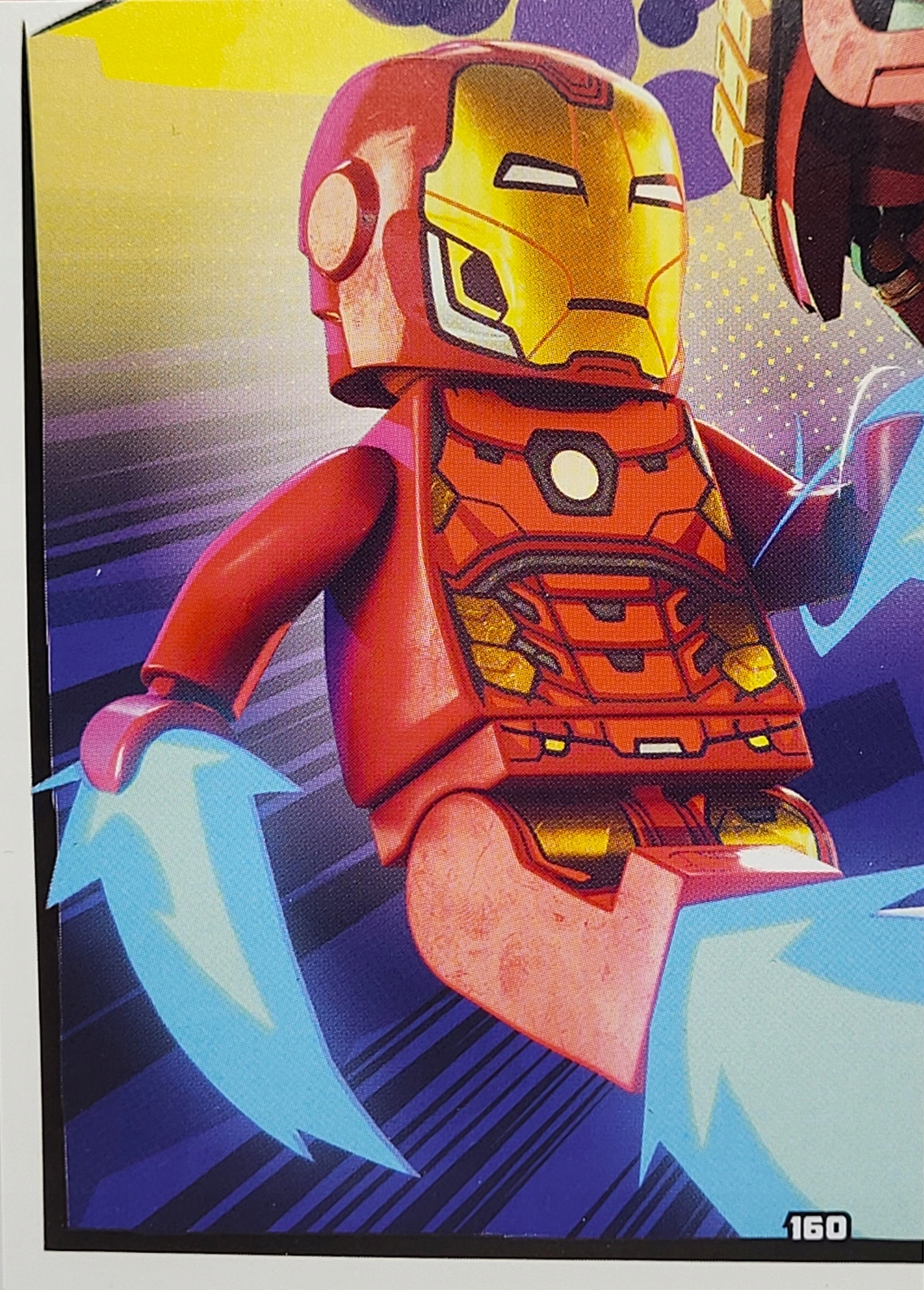 Lego Marvel Avengers Karta Puzzle Seria 1 nr 160