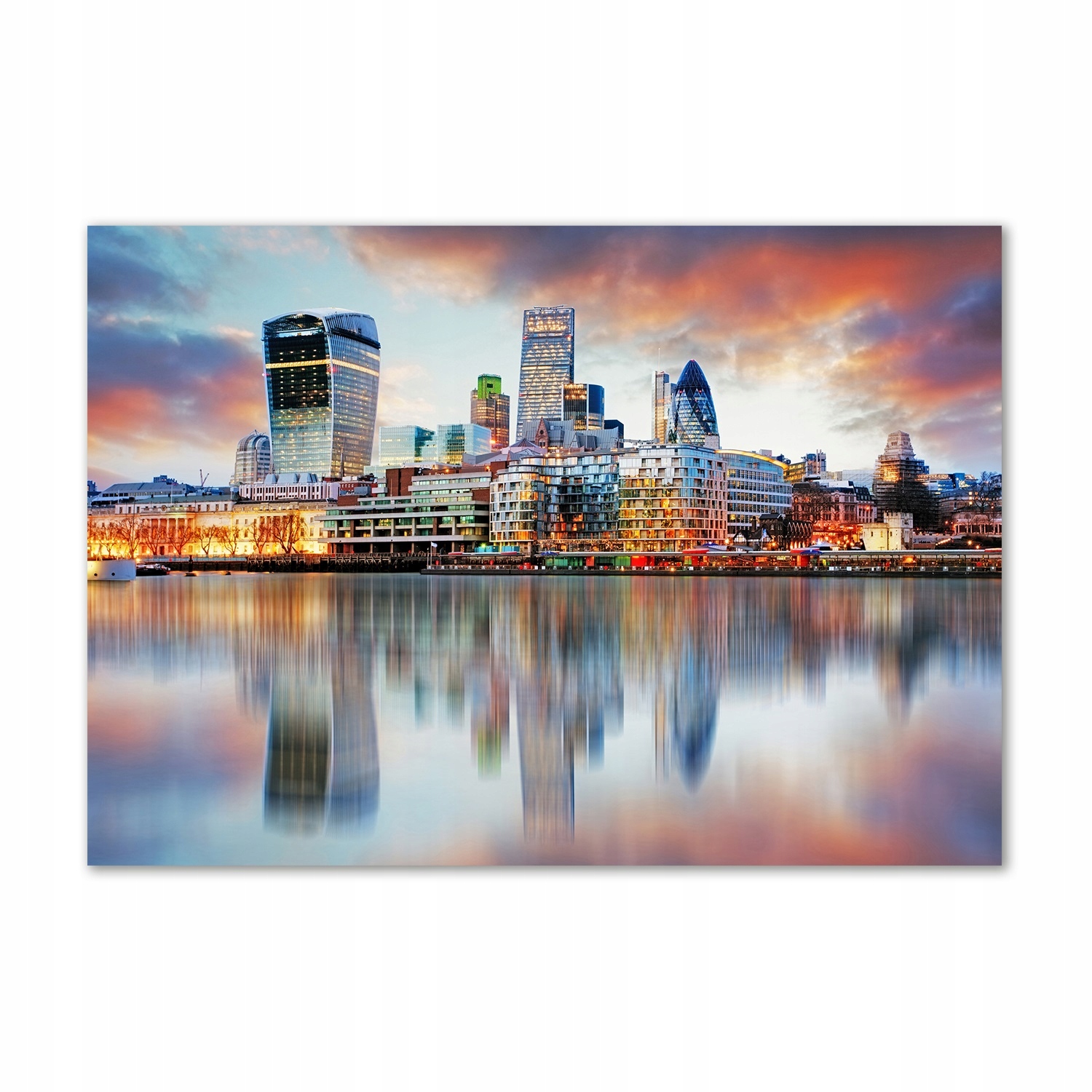 

Foto obraz szkło akrylowy Panorama Londynu 100x70