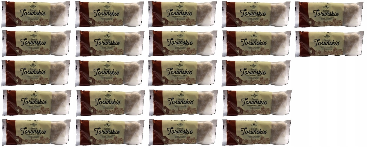 Levně 22 x 120 g Kopernik Toruňské srdce Perníky glazované Karton