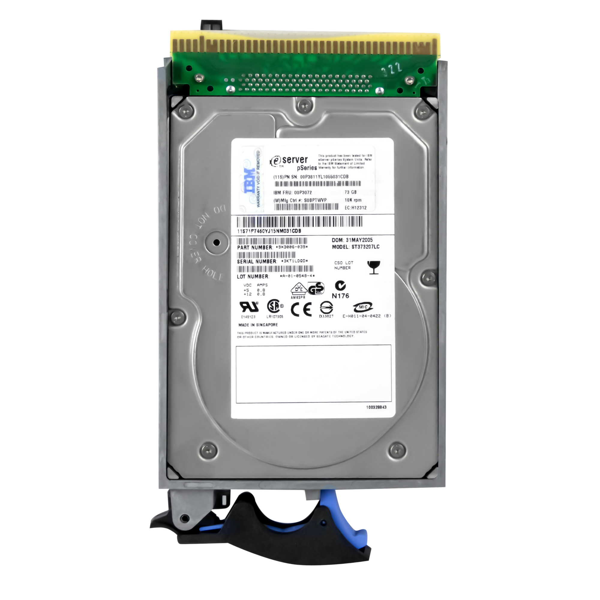 Ibm 00P3072 00P3811 73GB 10K Scsi 3.5" Hdd (Pevný disk) ST373207LC