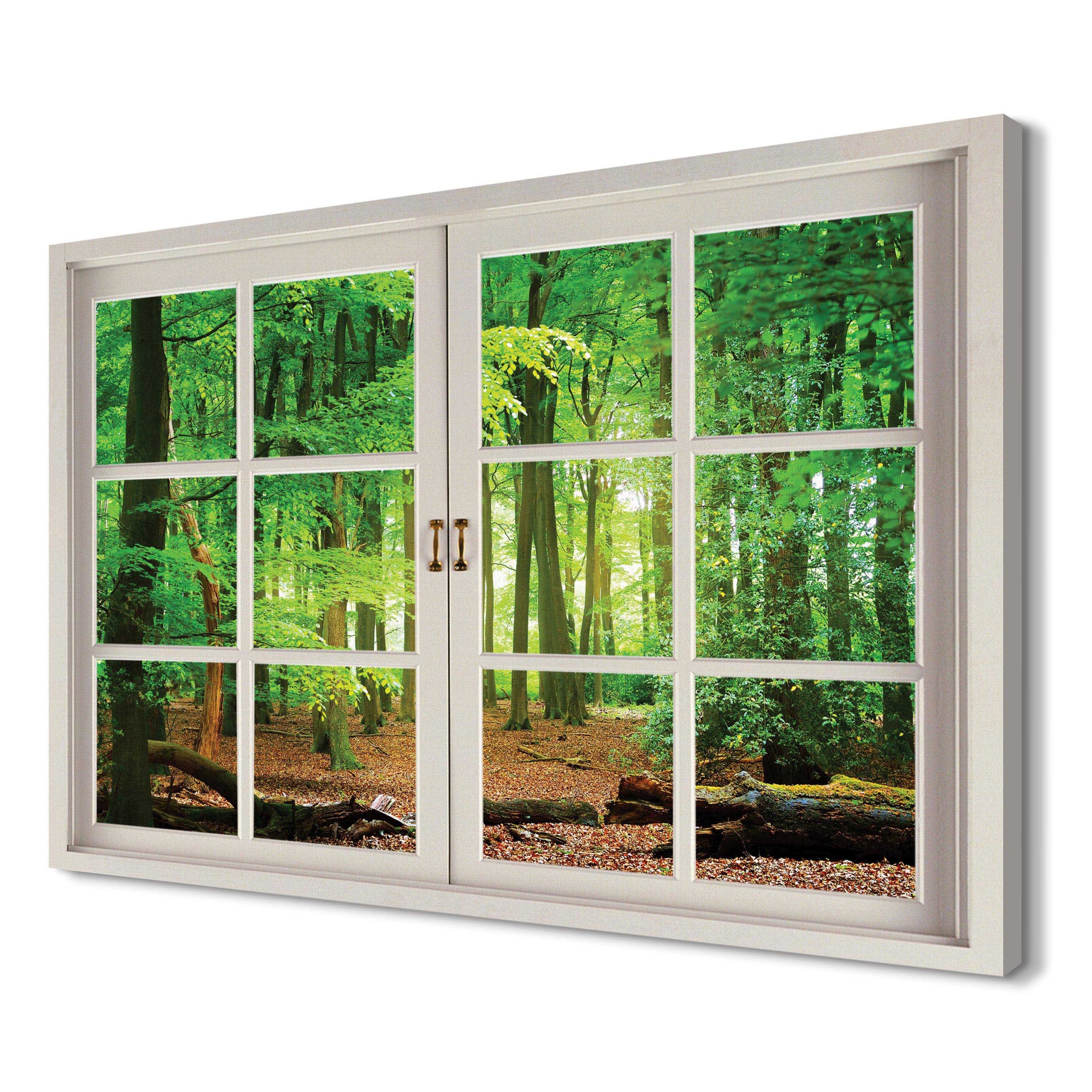 

Wiosenny las do kuchni 120x80 Druk na płótnie 3d