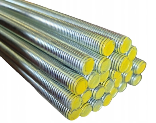Závitové tyče Din 976 M 16x1000 Kl 8.8 Pozink 10 ks