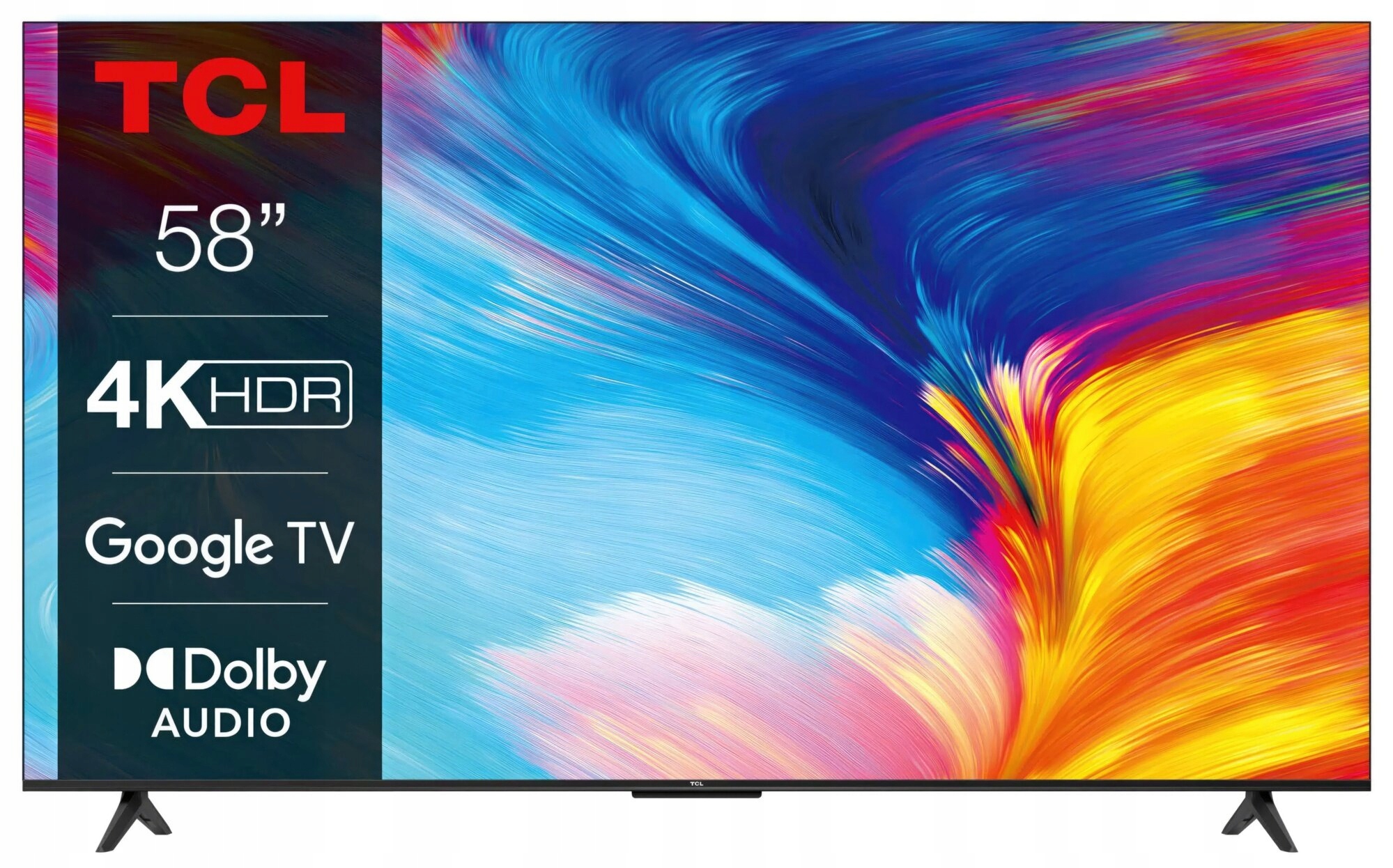Telewizor TCL 58P635 LED 4K UHD Google TV HDR10