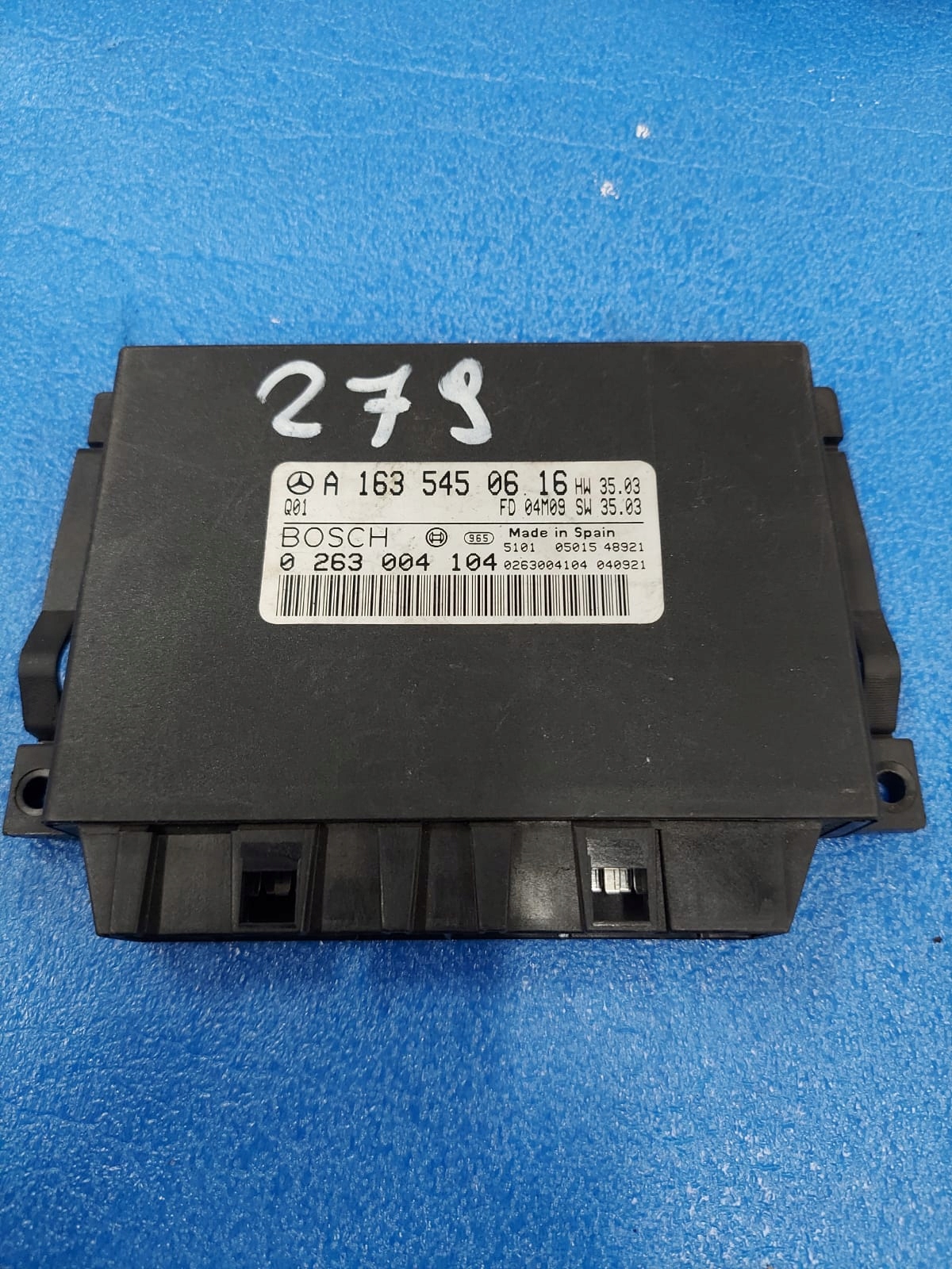ML W163 A1635450616 modul Getriebe