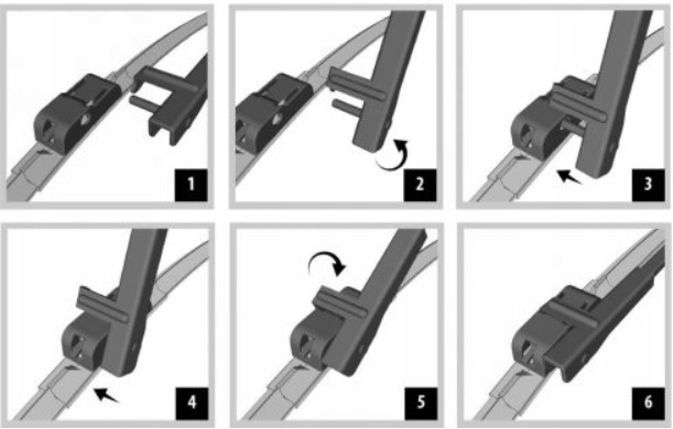 Wycieraczki Volkswagen Phaeton 3D sedan 2002-2016 EAN (GTIN) 0702749884452