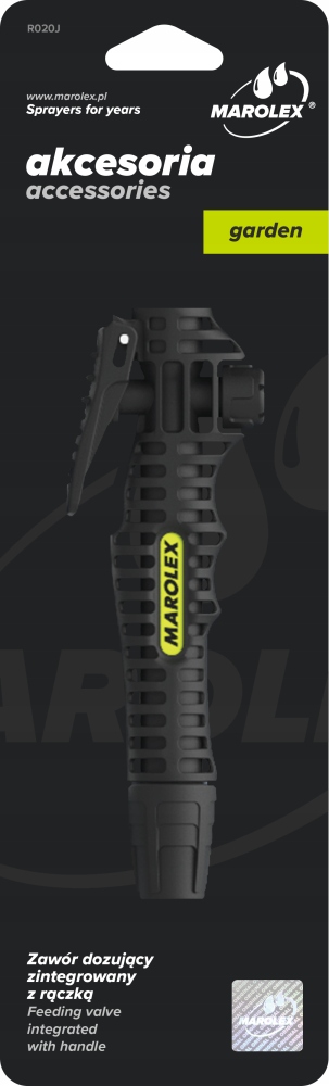 

Zawór dozujący zintegrowany z rączką Marolex A067