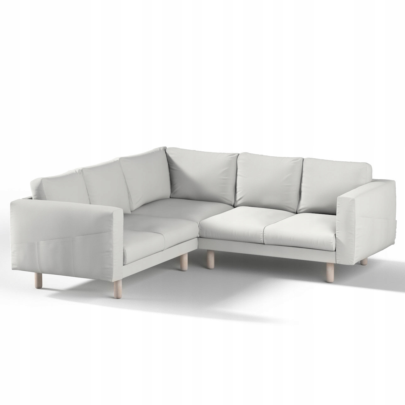 Dekoria potah na rohovou pohovku Norsborg pro 4 osoby Ikea šedý