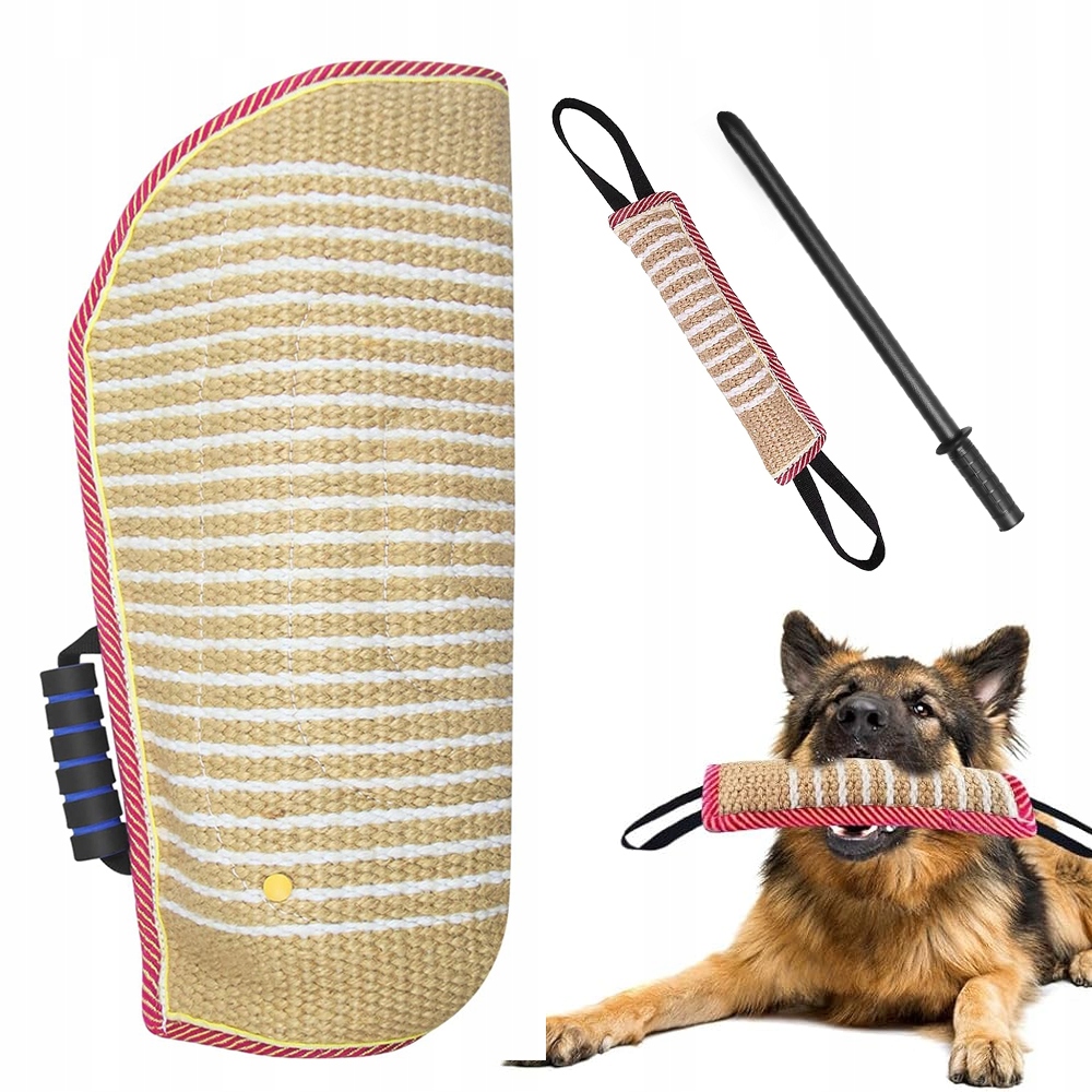 Sada Pro Výuku Kousání Pro Malinois K9 Pitbull Německý Ovčák 3 Ks