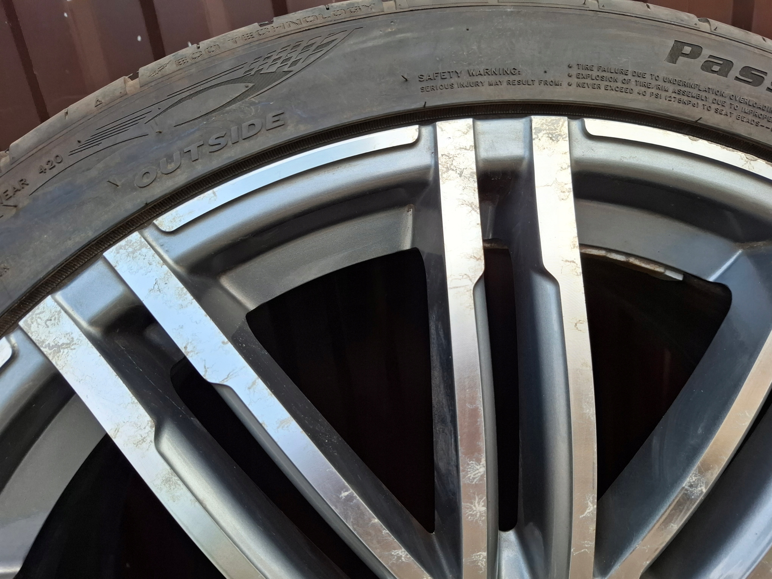 discs disc AUDI Q7 4L 22 CALE 9,5 J ET50