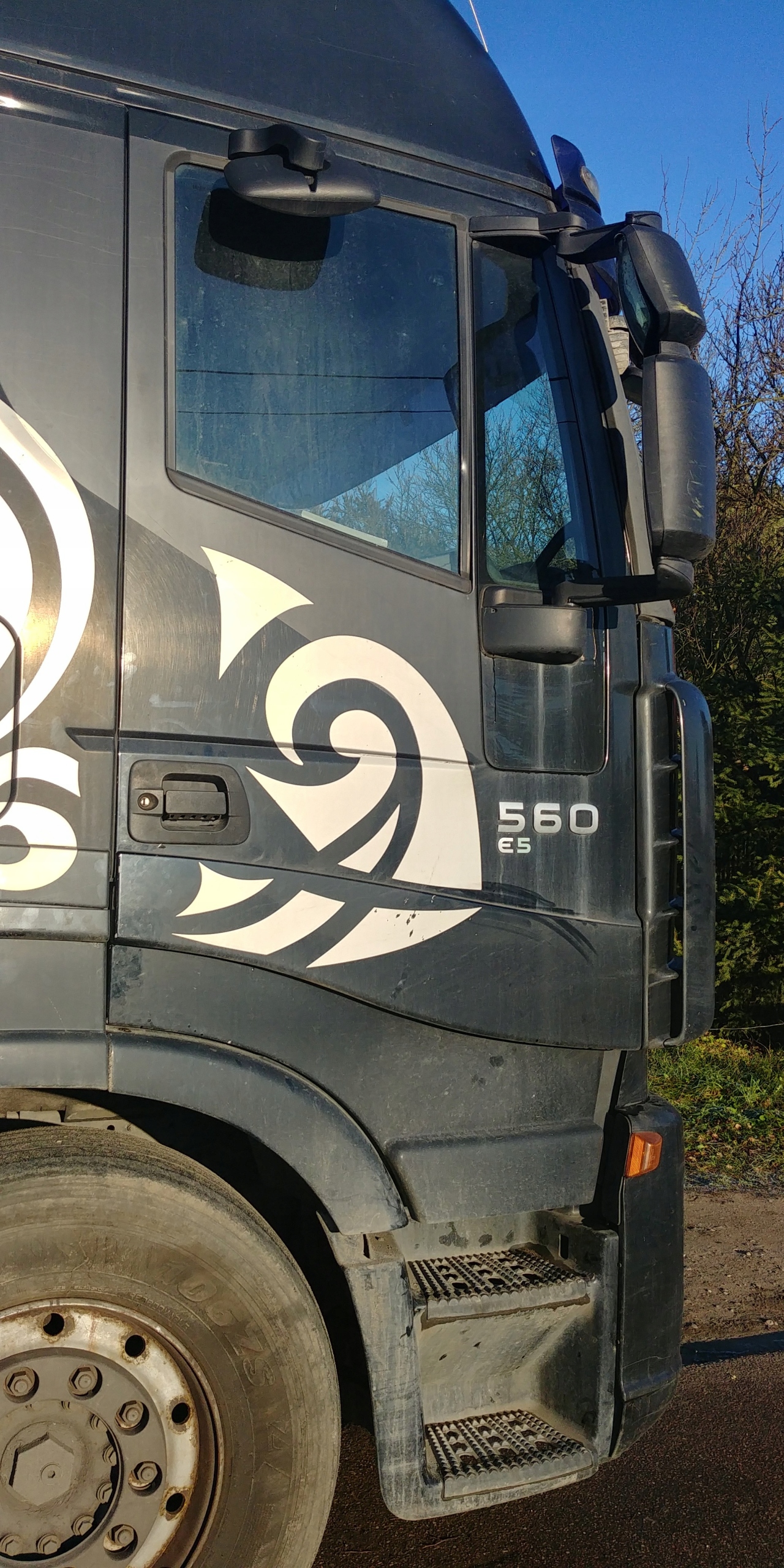 door unprotected right front IVECO STRALIS CURSOR 13