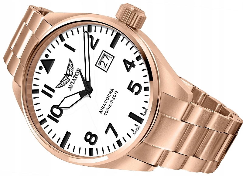 Pánské Hodinky Aviator V.1.22.2.152.5 Swiss Safír