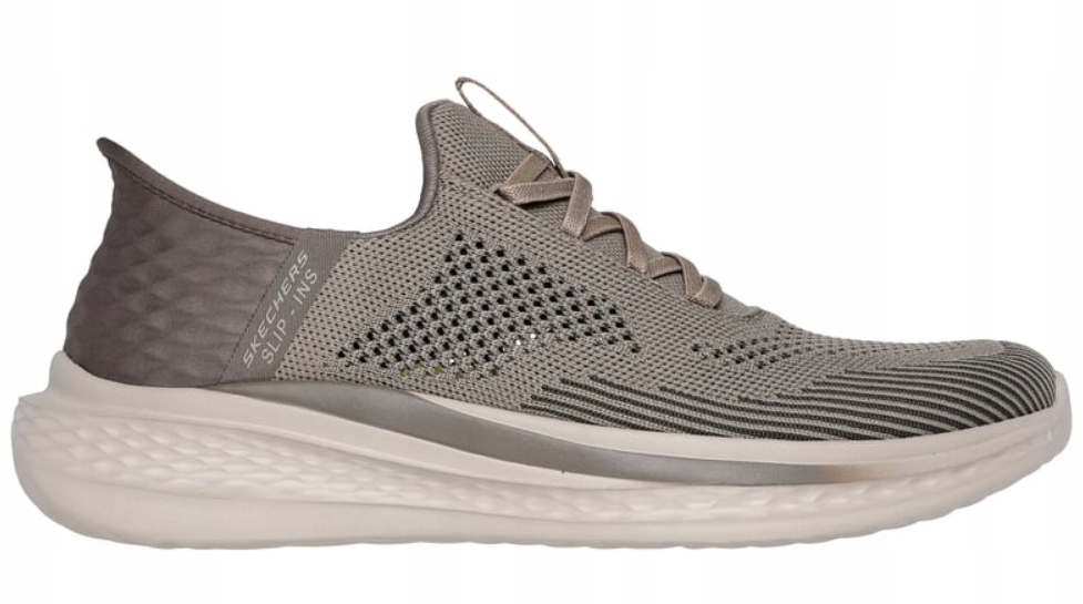 Pánské boty Skechers Slade Quinto 210810-KHK vel. 42,5 Šedá