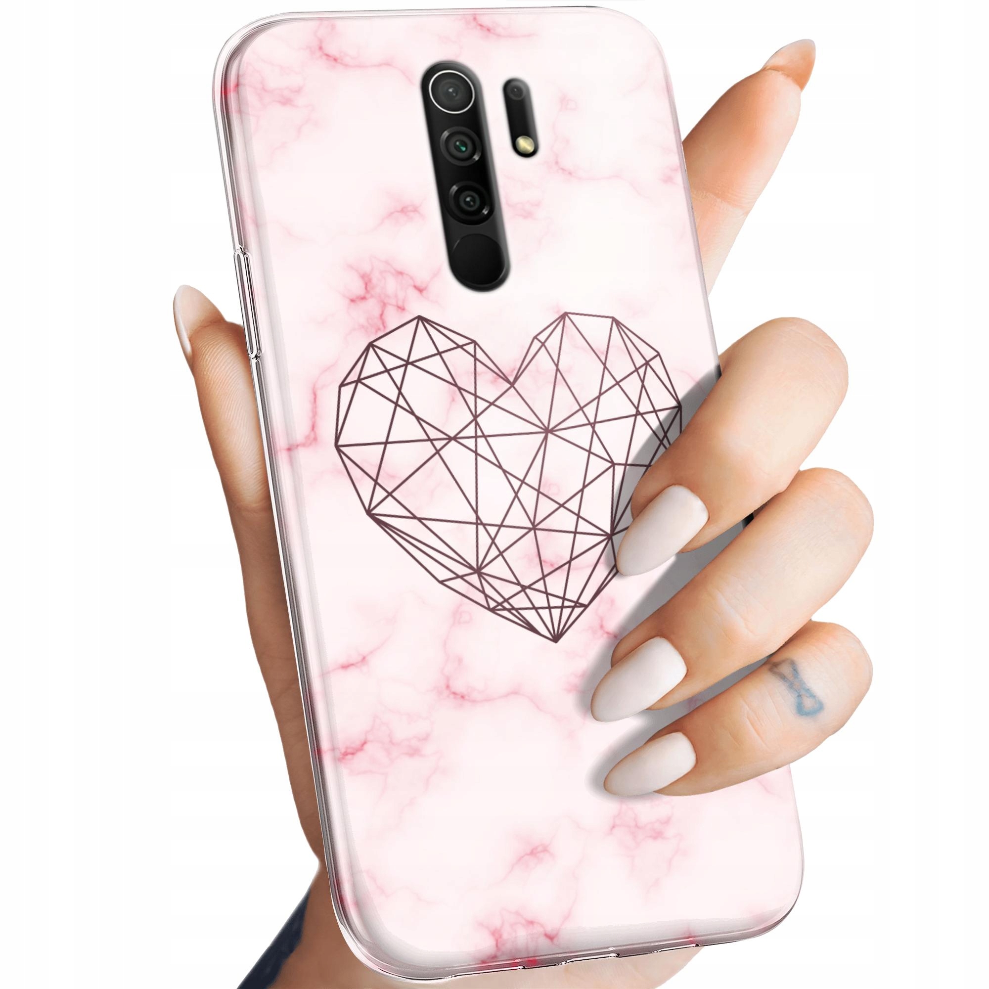 

Etui do Xiaomi Redmi 9 Serce serduszka guma