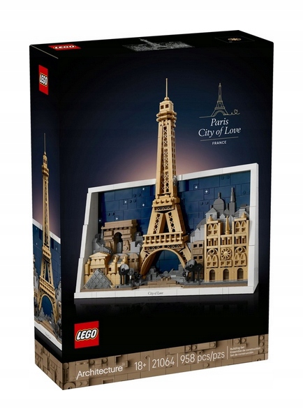 Lego 21064 Architecture – Paříž, Město Lásky