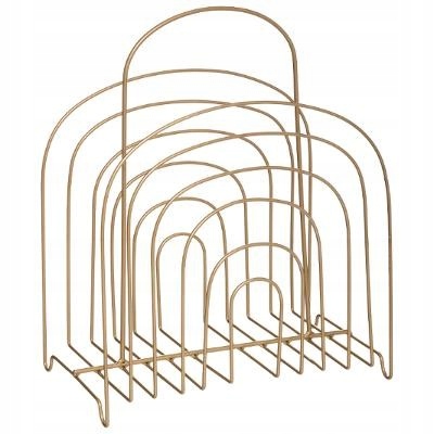 GAZETNIK NOWOCZESNY ZŁOTY LOFT